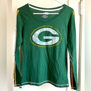 NFL Official Team Apparel GREEN BAY PACKERS women’s medium long sleeved tee